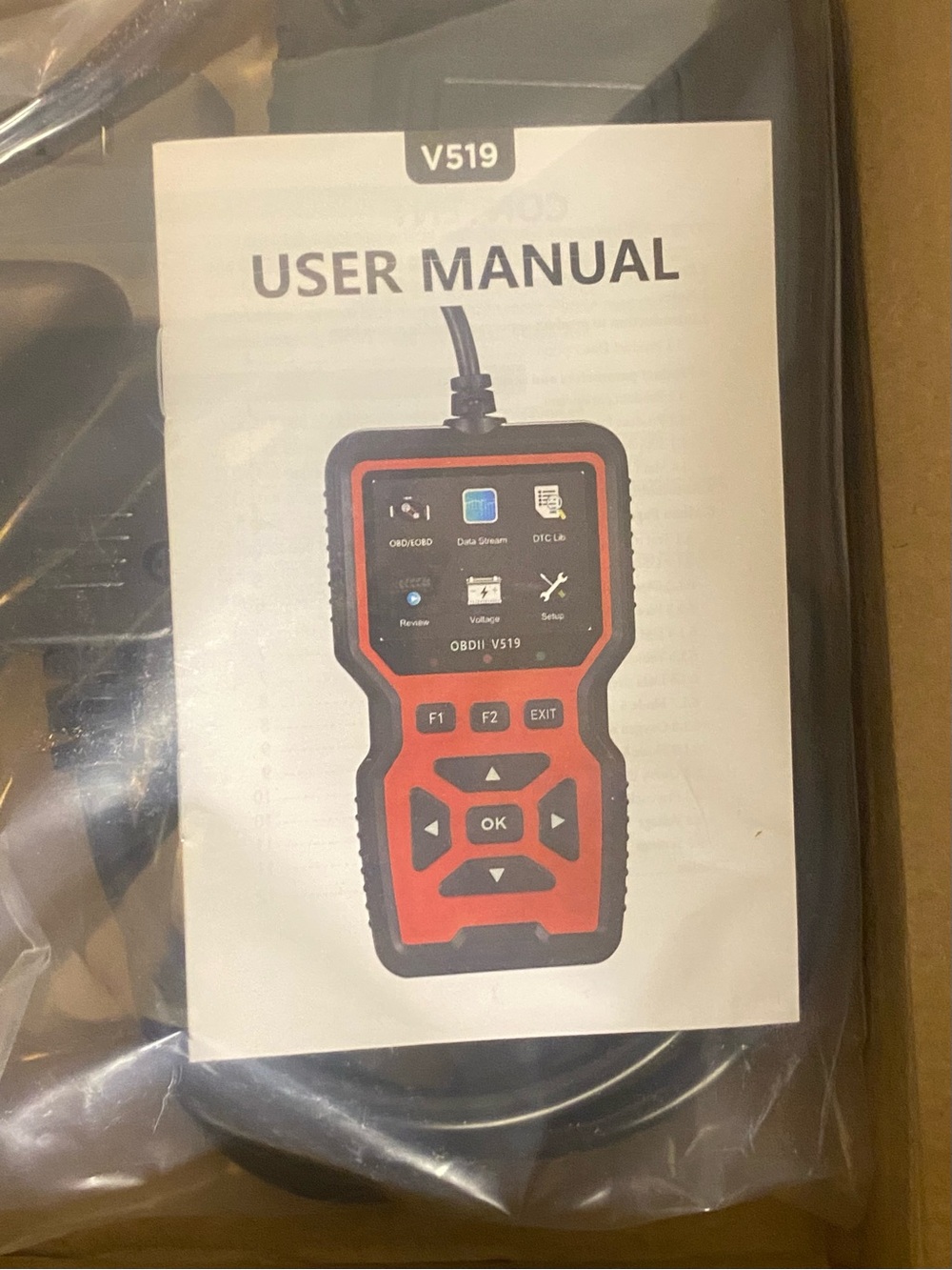 OBDII V519 Car Diagnostic Scanner